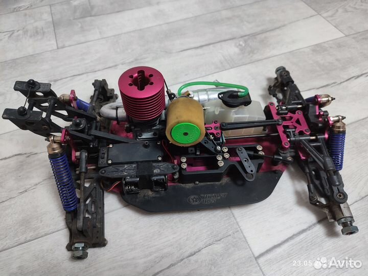 RC Thunder Tiger EB-4 S2 шасси багги 1/8