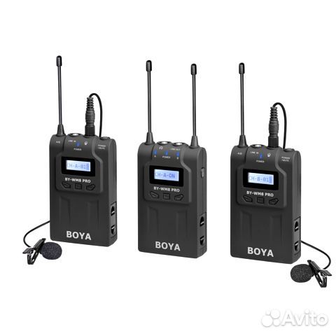 BY-WM8 Pro-K2 Boya 1564 беспроводная микрофонная с