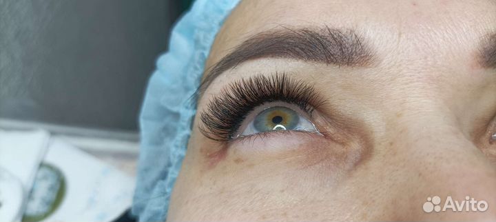 Наращивание ресниц на дому