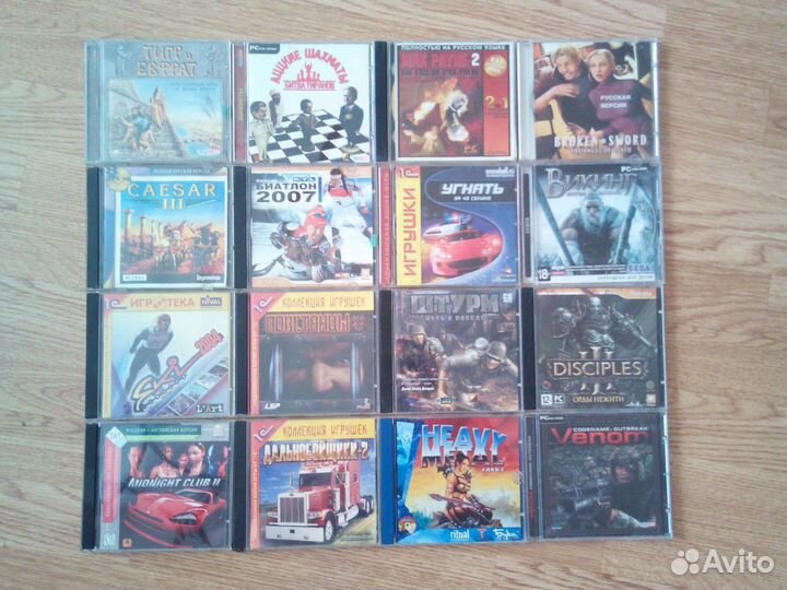 Компьютерные игры диски для пк