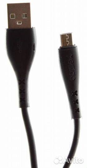 Кабель micro USB Yesido CA26-1, 2A, 1 м