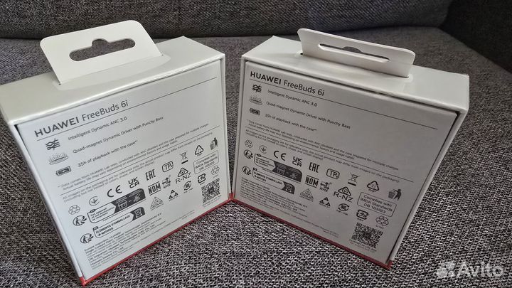 Huawei freebuds 6i. Новые, запечатанные