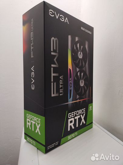 Видеокарта evga GeForce RTX 3070 Ti FTW3 ultra