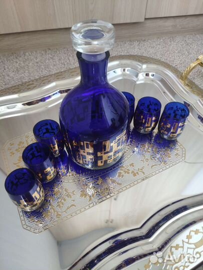 Коньячный набор.Богемия