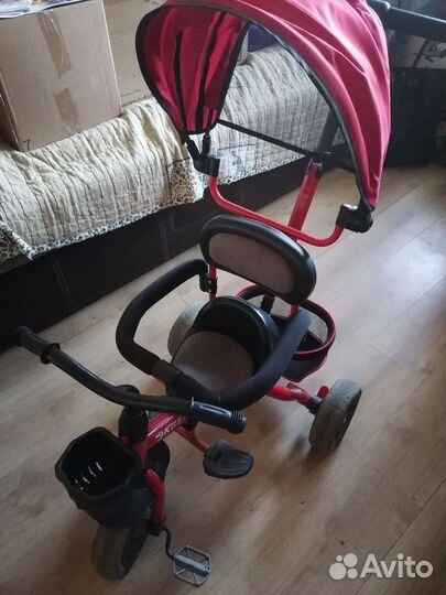 Детский трехколесный велосипед бу