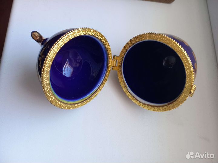 Шкатулка яйцо