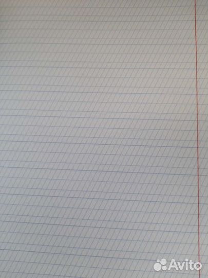 Тетради в частую косую линейку