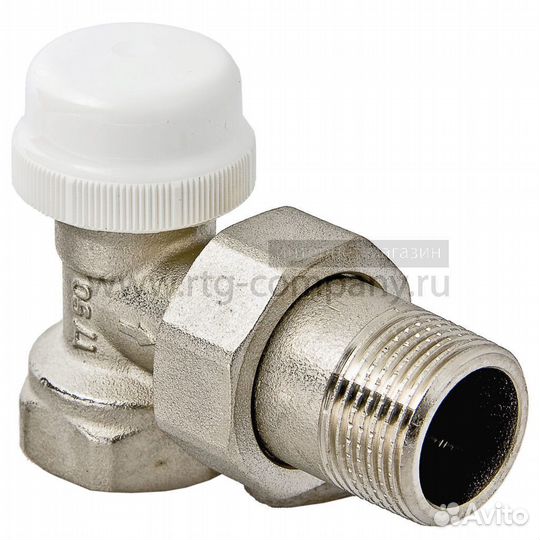 Клапан термостатический угловой 3/4