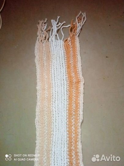 Шарф вязанный длинный 226 см