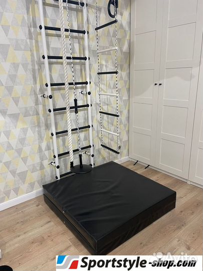 Мат детский под шведскую стенку - складной