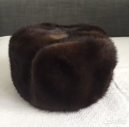 Шапка-ушанка норковая новая СССР