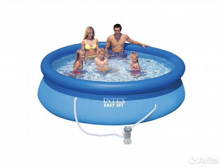 Бассейн надувной Intex Easy Set, 366 х 76 см