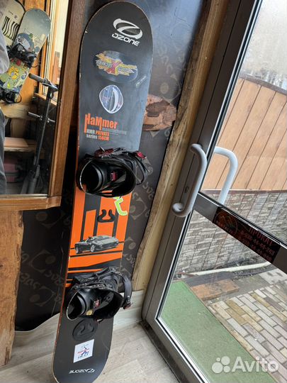 Сноуборд Hamer с креплениями