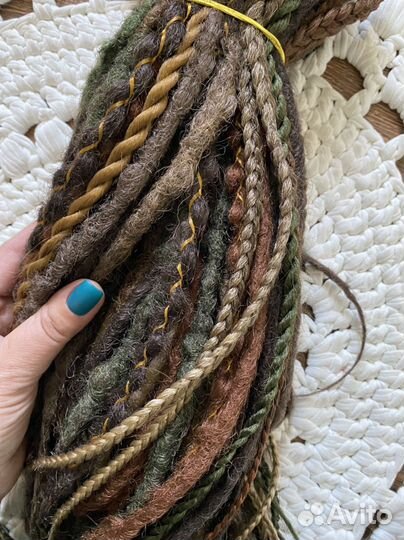 Комплект микс де косы дреды