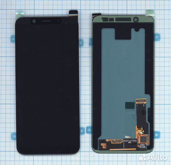 Дисплей Samsung Galaxy A6 2018 A600F черный oled