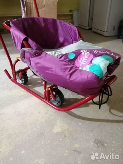 Санки на колесах