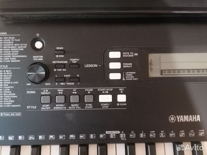 Синтезатор yamaha