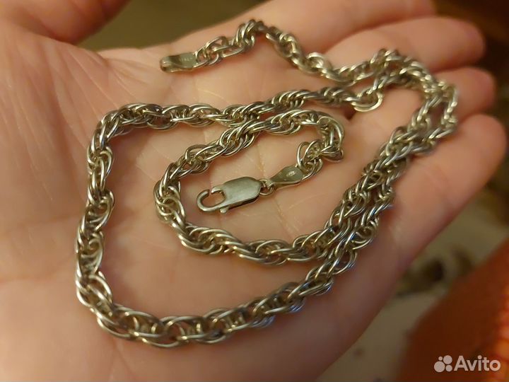 Цепь из серебра 925 пробы