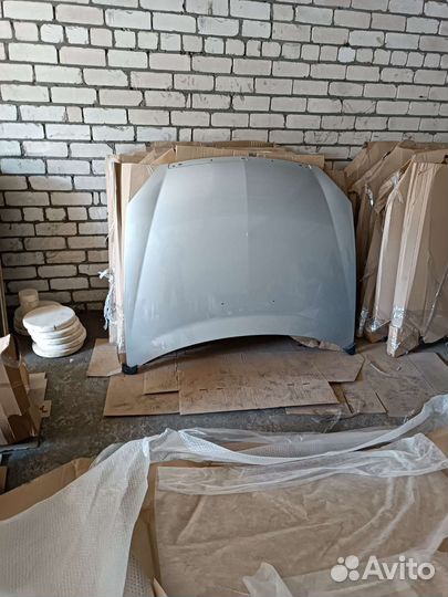 Капот приора серебристый снежная королева