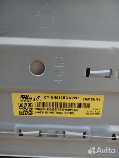 T-con t430hvn01.6 ctrl BD