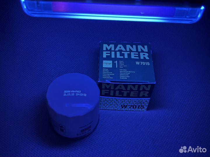 Фильтр масляный Mann W7015