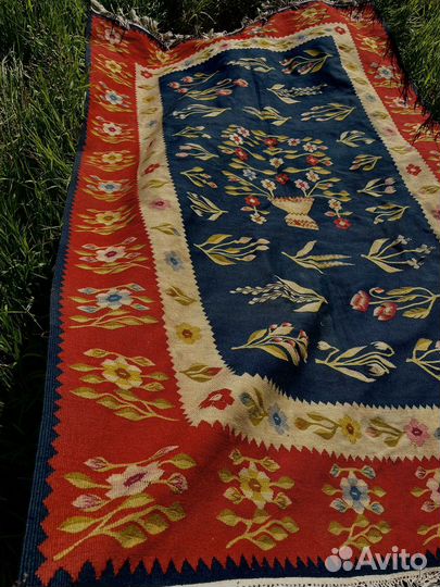 Ковер шерстяной винтаж редкий