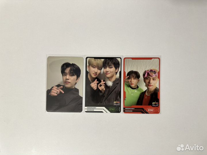 Карты stray kids oddinary