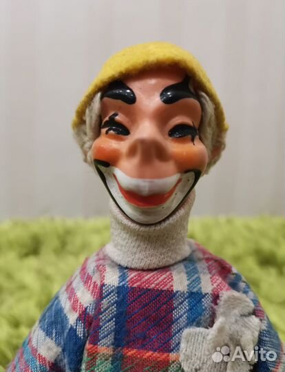 Кукла Клоун VEB Famos Leipzig