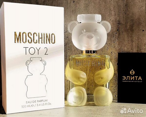 Moschino Toy 2 EDP парфюм мишка