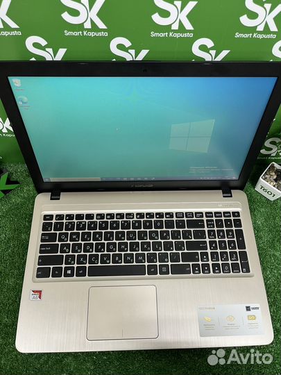 Ноутбук Asus AMD A6-9225/4RAM/500HDD тб1