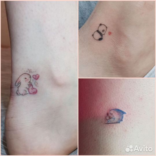 Милые маленькие татуировки - модель
