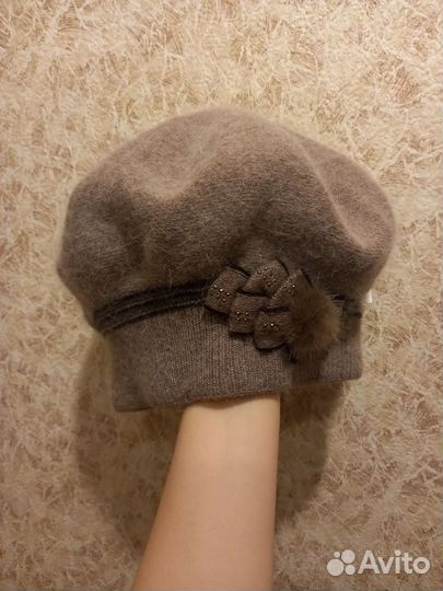 Шапка зимняя женская (берет)