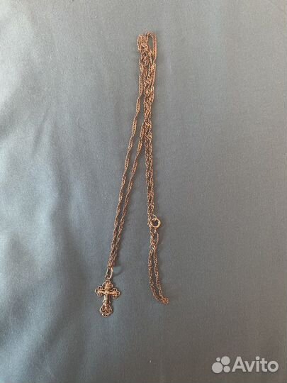 Цепочка с крестиком