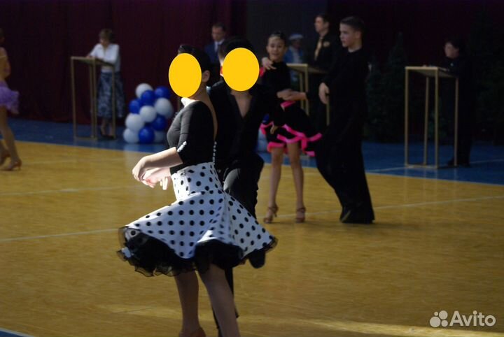 Платье для спортивных бальных танцев LA, Ю1