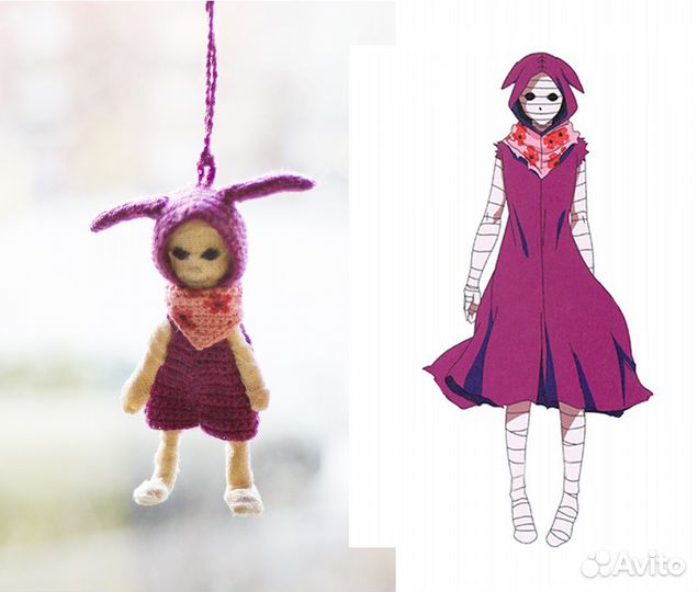 Портретная кукла по фото, ручная работа