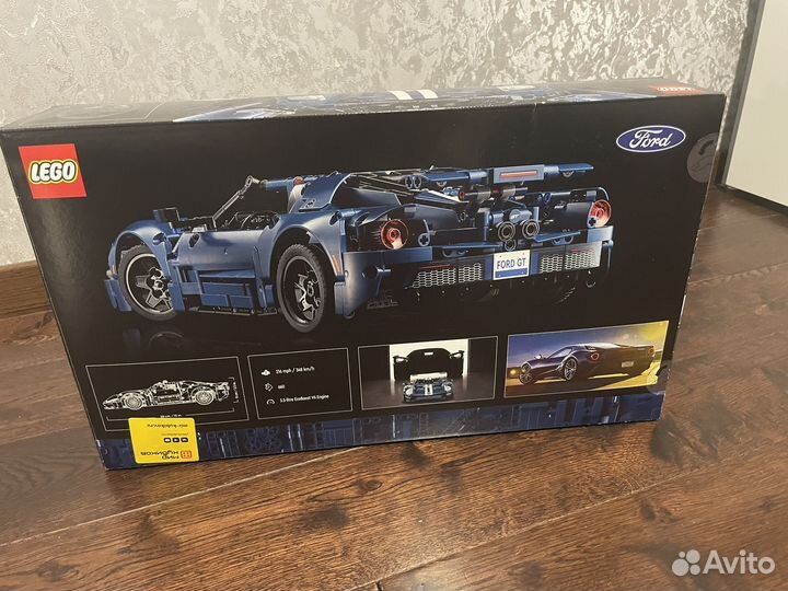 Новый Lego Technic ford gt