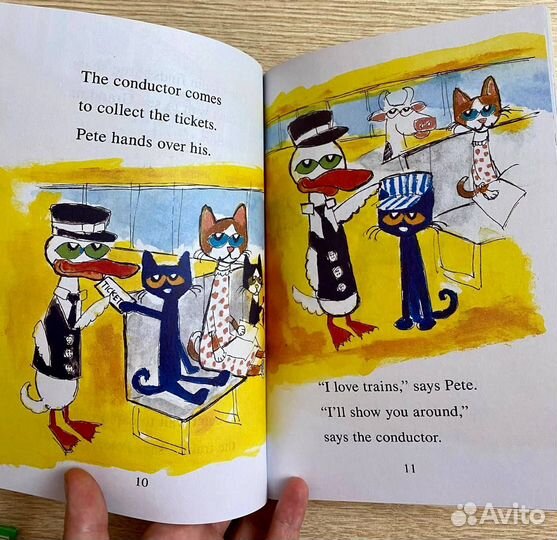 Pete the Cat /Книги на английском языке для детей