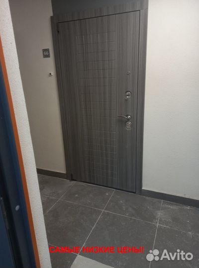 Толстая дверь входная с бесплатной установкой