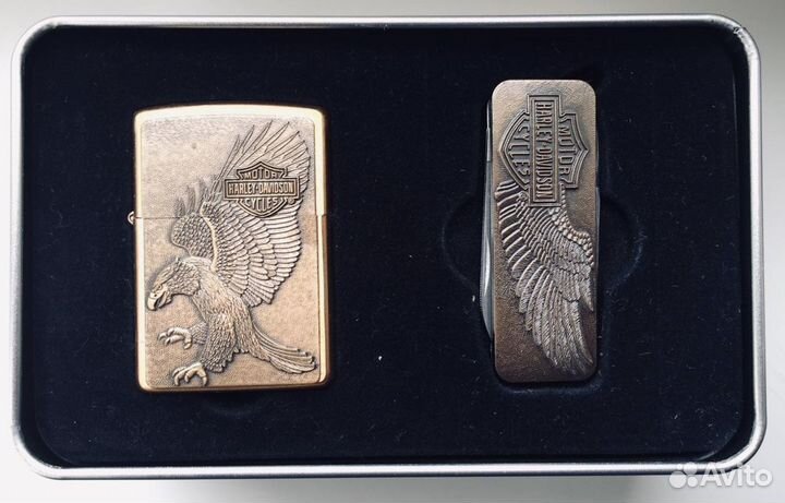 Набор с зажигалкой zippo Harley-Davidson