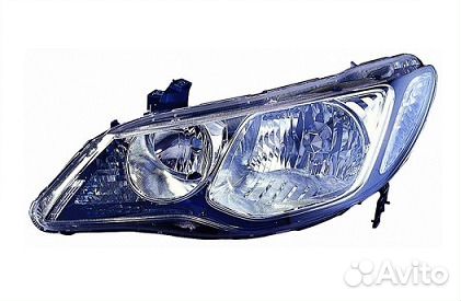 HD civic (06) Передняя фара левая хонда цивик