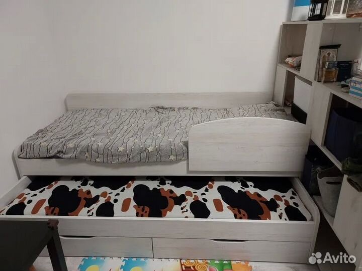 Кровать детская двухъярусная Бриз