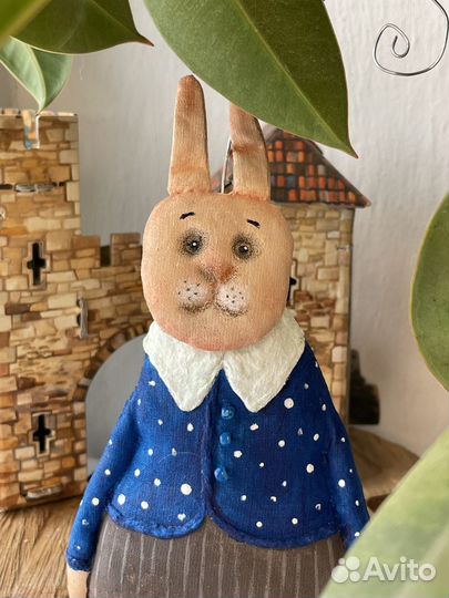 Текстильная интерьерная кукла