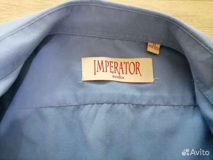 Школьная рубашка на мальчика (140-158)