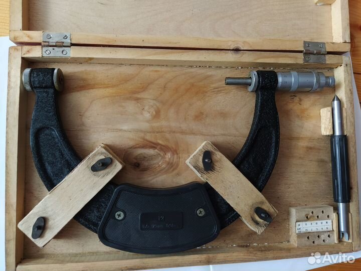 Микрометр типа мвм, 150-175 мм, цд 0.01 мм