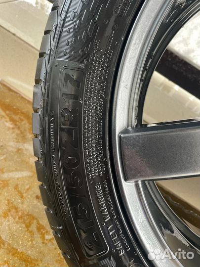 Диски литые R17 в сборе с резиной