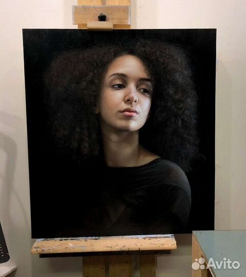 Портрет по фото ручной работы