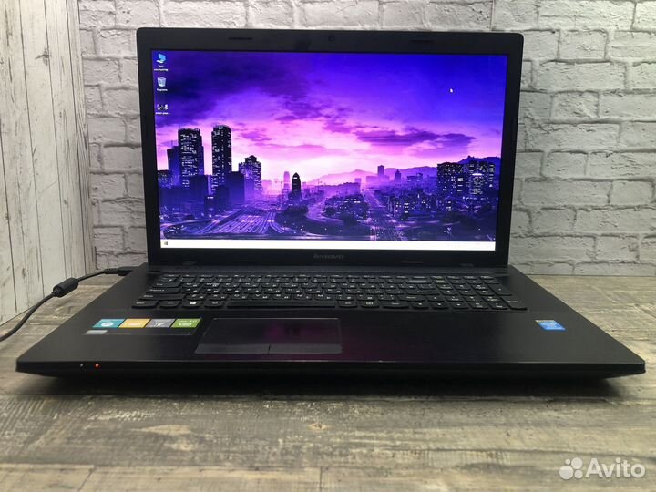 Мощный ноутбук Lenovo Intel/16gb/SSD/17