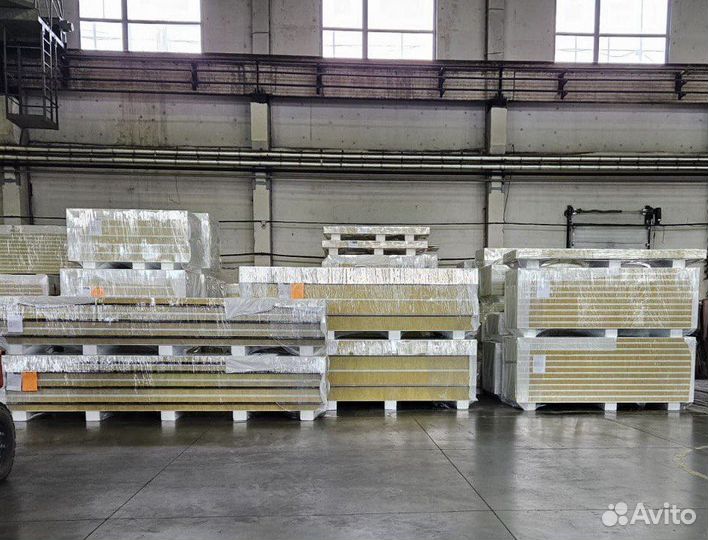 Сэндвич-панели на заказ от 150м2