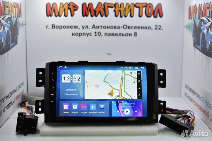 Магнитола Kia Mohave DSP 8 ядер 2/32гб