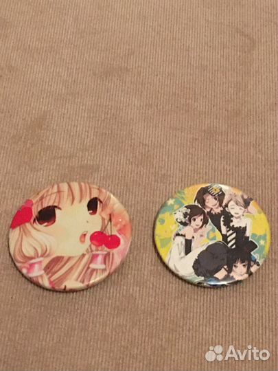 Аниме значки